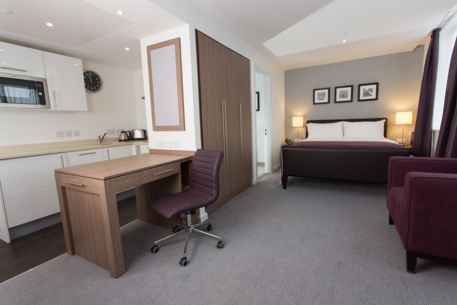 Studio, Martineau Place Serviced Apartments, Birmingham