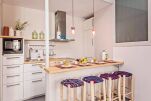 Kitchenette, Raco Serviced Apartment, Barcelona