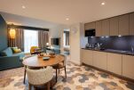 Kitchen and Living Area, Bath Road Serviced Apartments, Heathrow