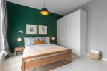 Bedroom, The Lofts Serviced Apartments, Dubai