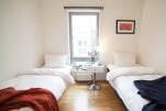 Bedroom, Gronland Apartments, Serviced Accommodation, Oslo
