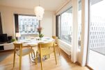 Dining area, Bedroom, Gronland Apartments, Serviced Accommodation, Oslo