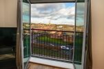 Balcony, Portland Square Serviced Apartment, Nottingham