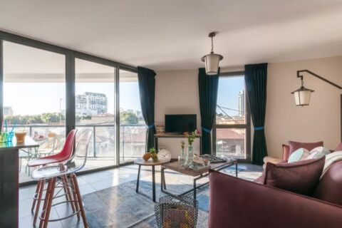 Living area, Florentine Serviced Apartment, Tel Aviv-Yafo