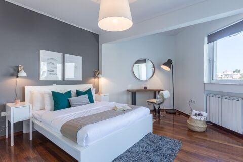 Bedroom, Digeni Serviced Accommodation, Greece