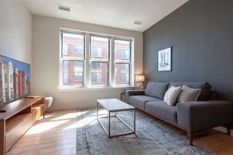 Lounge, H Street Serviced Accommodation, Washington