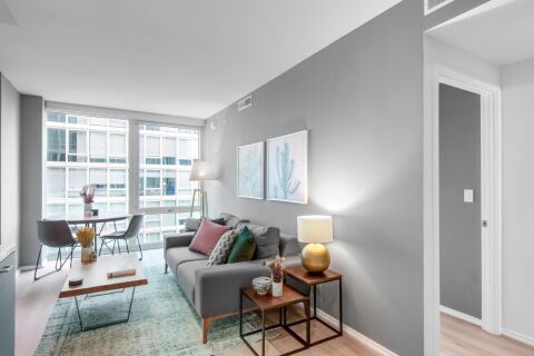Lounge, Van Street Serviced Accommodation, Washington