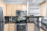 Kitchen, 14th Street Serviced Accommodation, Washington