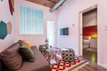 Living Area, Sagrada Familia View Serviced Apartment, Barcelona