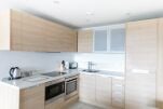Kitchen, Park Heights Serviced Apartments, Woking