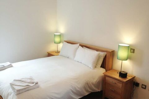 Bedroom, Hanover Dock Serviced Apartments, Dublin