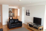 Lounge and Kitchen, Hanover Dock Serviced Apartments, Dublin