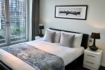 Bedroom, Baltimore Wharf Serviced Apartments, Canary Wharf, London