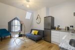 Living Area, Market Street Serviced Apartments, Nottingham