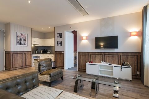 Living Area, Amsterdam ID Aparthotel, Amsterdam