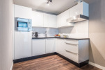 Kitchen, NDSM Serviced Apartments, Amsterdam