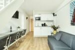 Living Area, Les Lilas Serviced Apartments, Paris