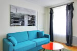 Living Area, Luxembourg Serviced Apartments, Paris