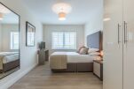 Bedroom, The Heights at Athena Court Serviced Apartments, Maidenhead
