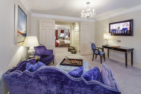 Living Room, Sloane Gardens Serviced Apartments, Chelsea, London