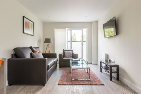 Lounge, Solstice House Apartments, Farnborough