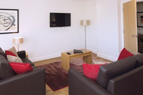 Lounge, 100 Kings Road Serviced Apartments, Reading