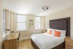 Bedroom, Central House Serviced Apartments Camberley