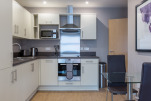 Kitchen, City Wall House Serviced Apartments, Reading
