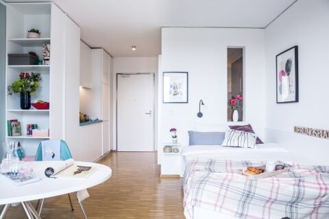 Studio, The Flag Munich Serviced Apartments, Munich