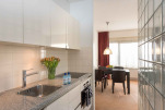 Kitchen, Studio Superior, Amstelveen Serviced Apartments