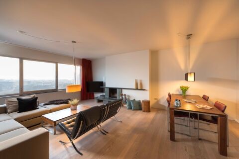 Living Room, Two Bedroom Deluxe, Amsterdam Serviced Apartments