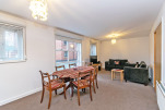  Open Plan Living Area, Bakers Court Serviced Accommodation, Chester
