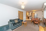 Open Plan Living Area, Bakers Court Serviced Accommodation, Chester