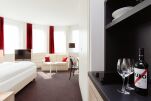 Bedroom, Nymphenburger Strasse Serviced Apartments in Munich