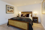 Bedroom, Perrin's Lane Serviced Apartments, Hampstead, London