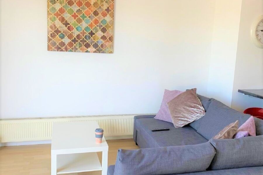 Living Area, Cable Yards Serviced Apartments in Liverpool