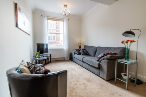 Living Room, The Blue Bridge Serviced Apartments, York