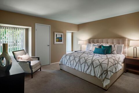 Bedroom, Blue Bell Villas Serviced Apartments, Philadelphia