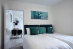 Bedroom, Mowbray Serviced Apartments, Sunderland
