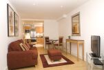Living Area, Bellhaven Serviced Apartments, Stratford