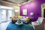 Living Room, Downtown Austin Serviced Apartments, Austin