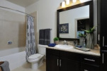 Bathroom, Round Rock Serviced Apartments, Austin