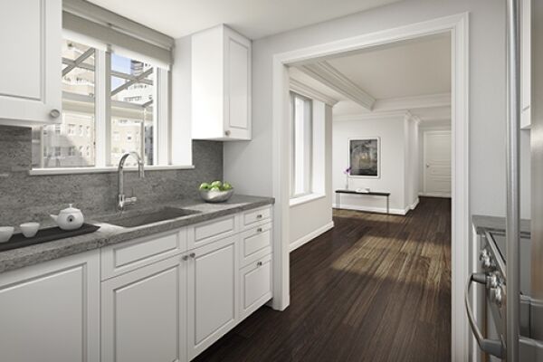 Kitchen, Sutton Place Serviced Apartments, Midtown East, New York