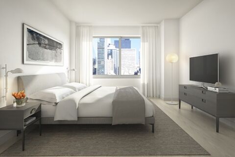 Bedroom, United Nations Serviced Apartments, Midtown East, New York