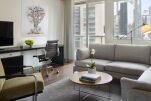 Living Room, United Nations Serviced Apartments, Midtown East, New York