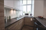 Kitchen, Brivibas Serviced Apartments, Riga, Latvia
