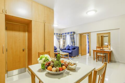 One bed, lounge