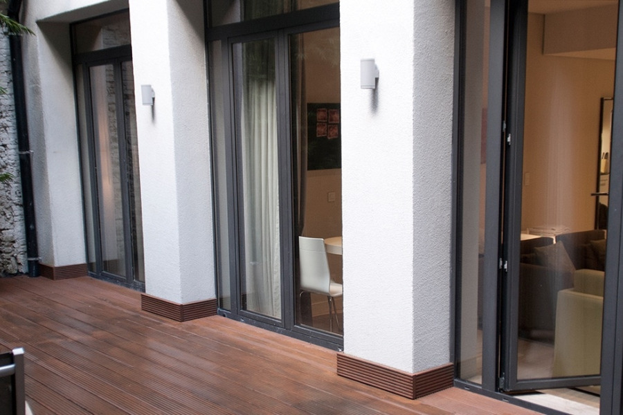 Terrace, B-aparthotel Grand Place, Serviced Apartments, Brussels