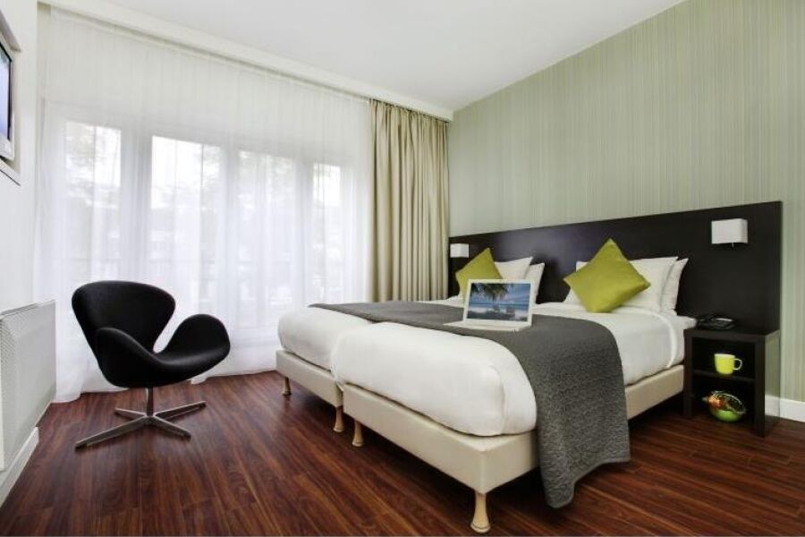 Bedroom, Sainte Catherine Serviced Apartments, Brussels