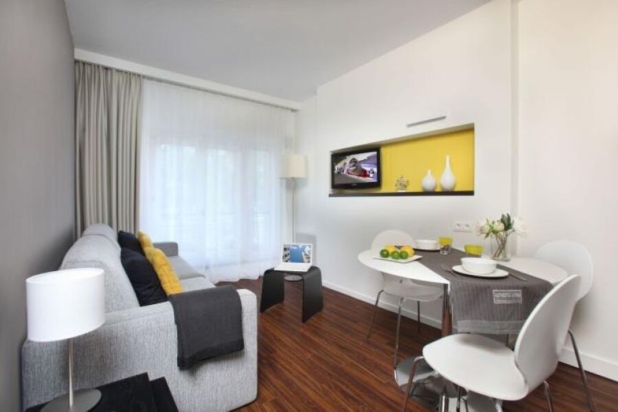 Lounge, Sainte Catherine Serviced Apartments, Brussels